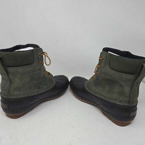 Men\'s 9.5 Sorel x J.Crew  Cheyanne II duck snow boots in Surplus Green